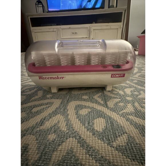 Conair Wavemaker 20 Hot Rollers HS16X Curlers With Clips Pageant Tested - Picture 9 of 15